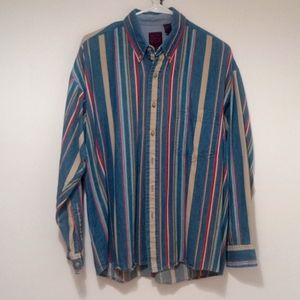 Haggar Casuals long sleeve Men's shirt Medium